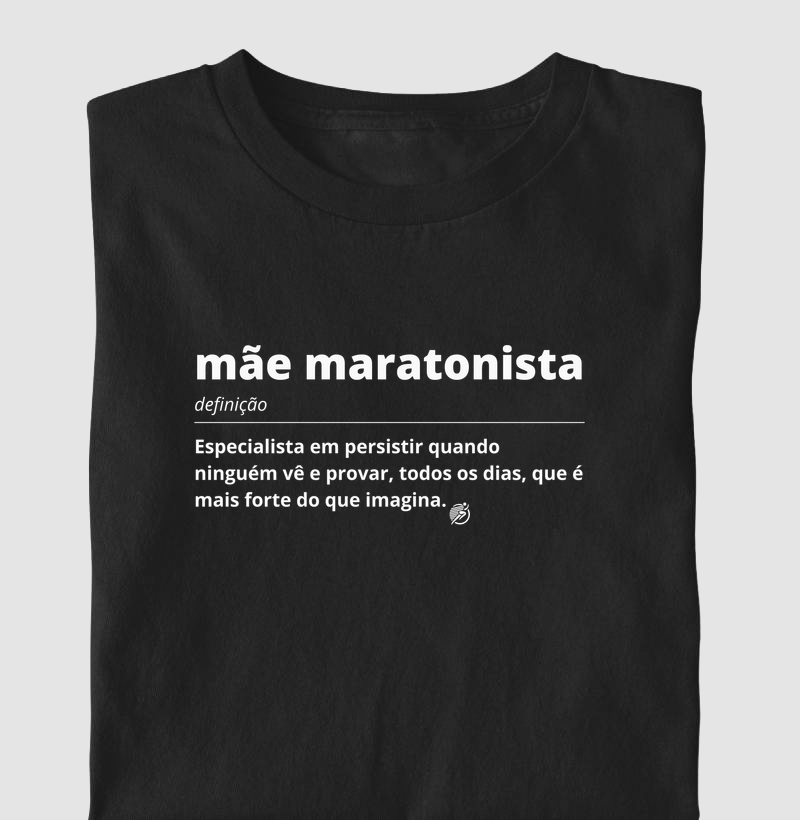 Camiseta Maratona - Definição Mãe Maratonista