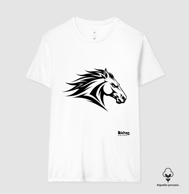 Cavalo Clean - Camiseta Algodão Peruano