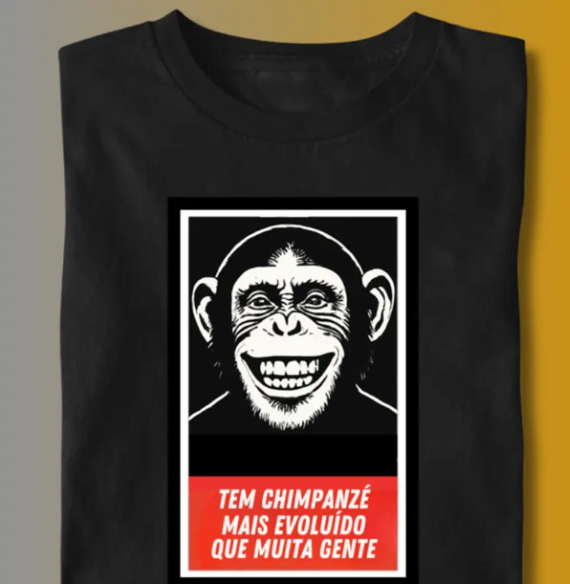 TEM CHIMPANZÉ MAIS EVOLUÍDO