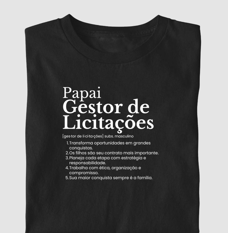 Papai Gestor de Licitações - definição