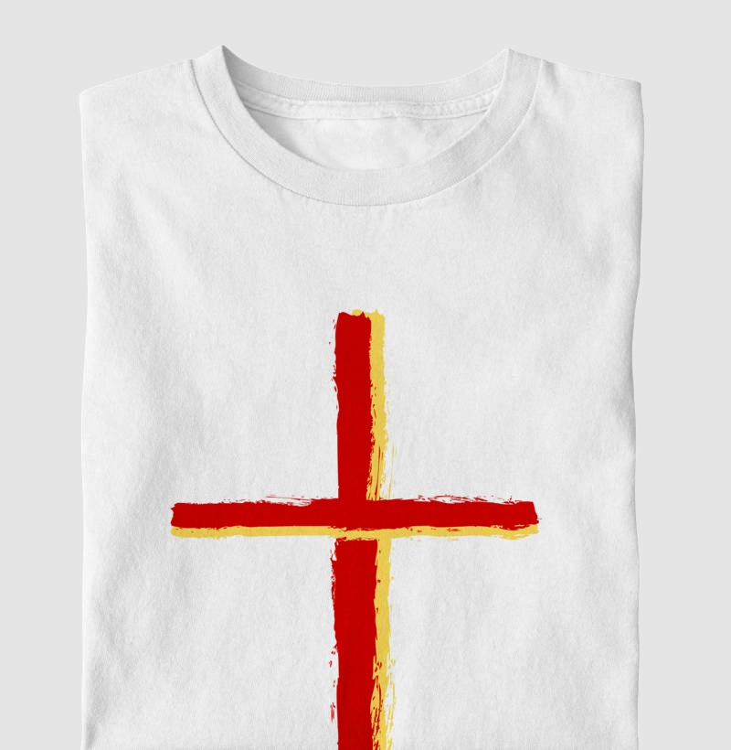 Camiseta Infantil Básica de Algodão " Cross""