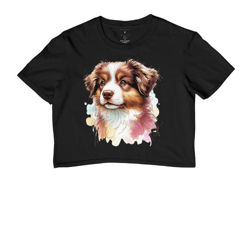 Australian Shepherd Red Merle Tricolor Puppy