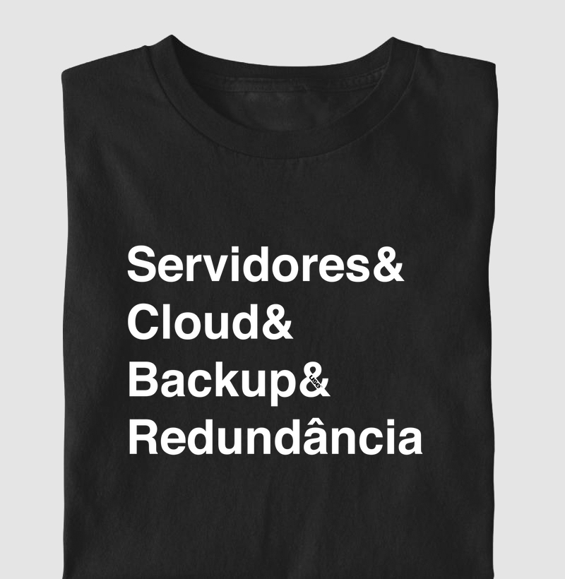 "Servidores & Cloud & Backup & Redundância" T.I