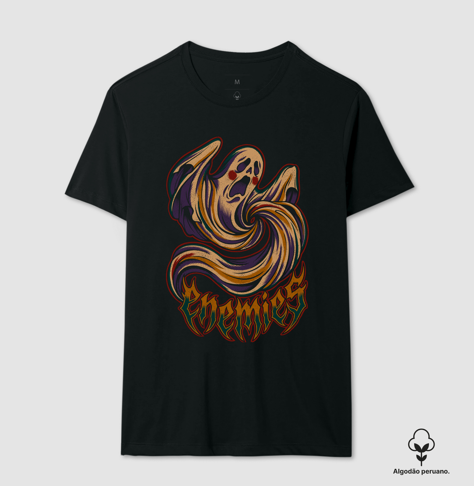Assombrado - Camiseta Algodão Peruano