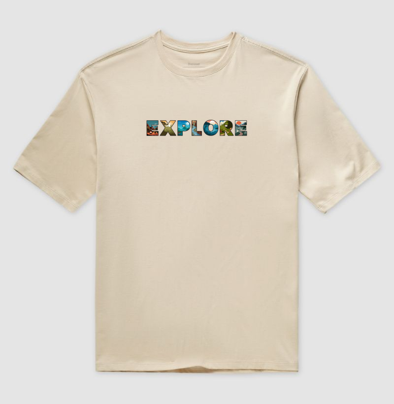 Camiseta Explore - Oversized
