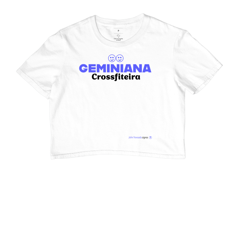 Cropped Geminiana Crossfiteira 