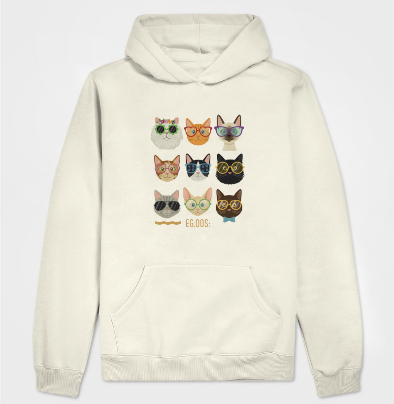 Moletom Cats with glasses