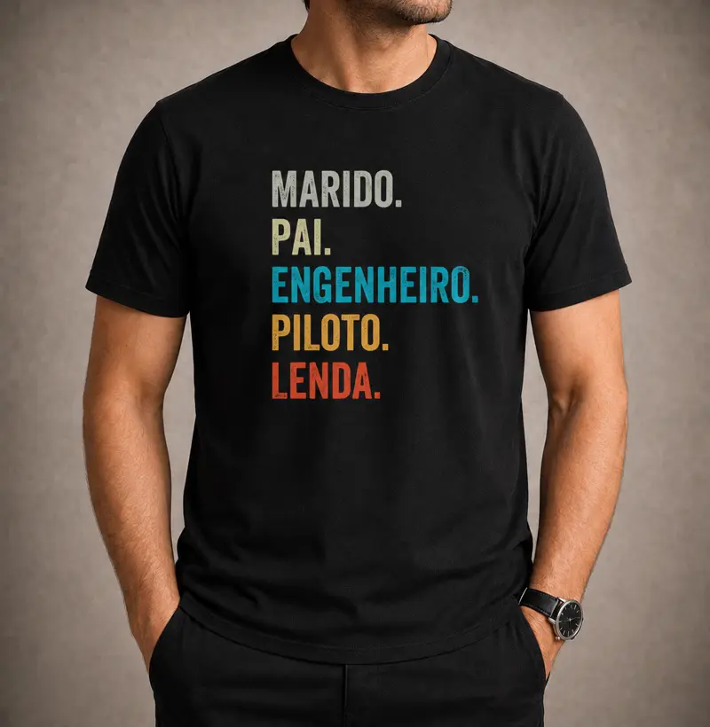 Marido. Pai. Engenheiro. Piloto. Lenda.