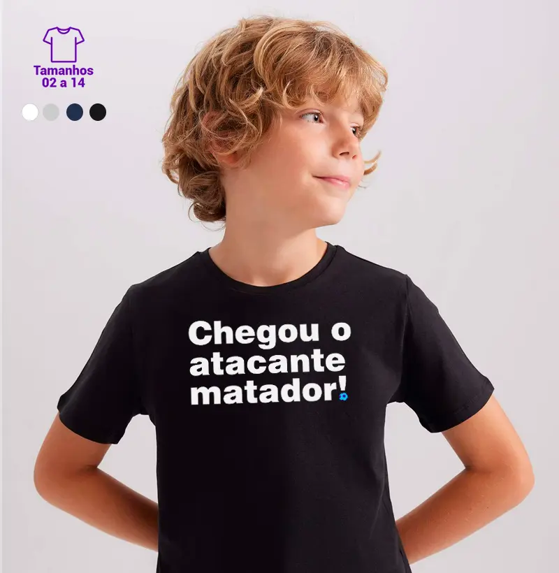 Camiseta Atacante Matador - Kids