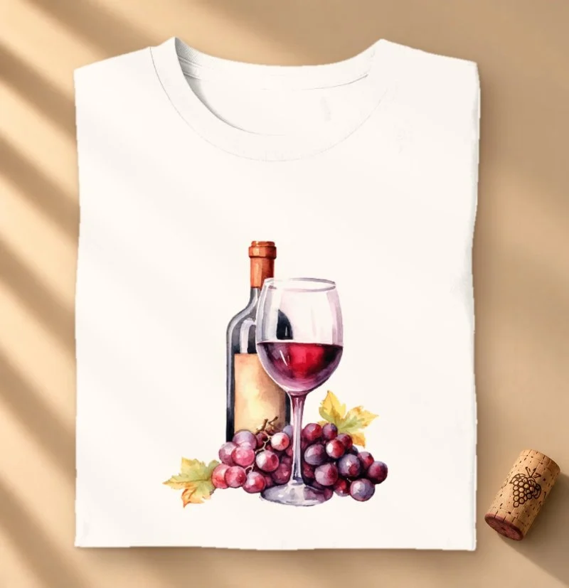 Camiseta A Essência do Vinho - Camiseta
