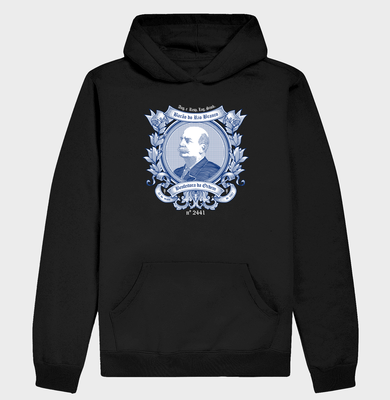 Camiseta exclusiva ARLS Barão do Rio Branco Nº 2441 - Benfeitora da Ordem