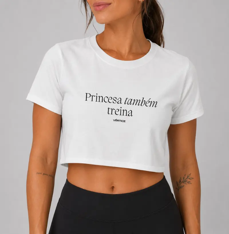 Cropped - Princesa também treina