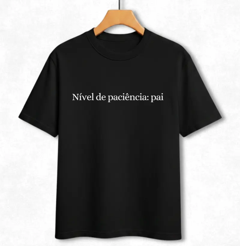 Nível de paciência: pai