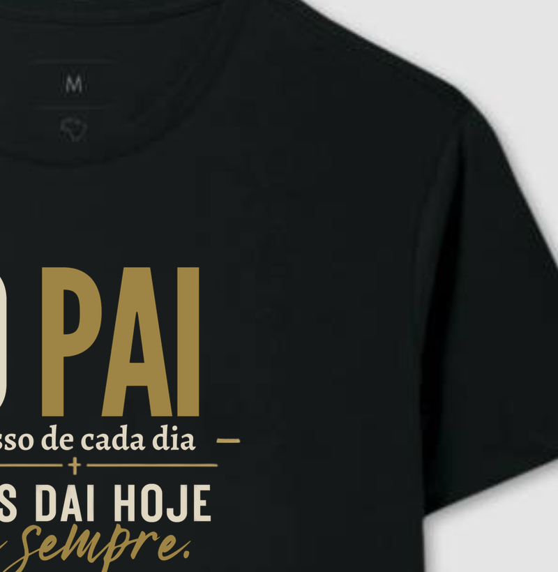 Camiseta Básica "O PAI" Preta