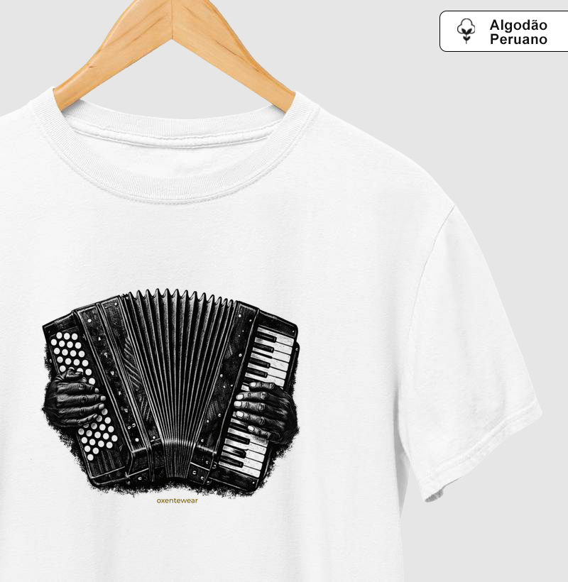 Camiseta Sanfona (coleção forró premium) | OxenteWear