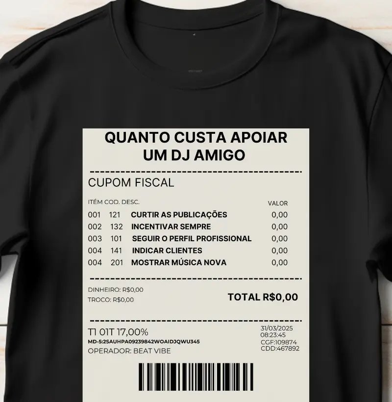 Quanto Custa Apoiar um DJ Amigo?