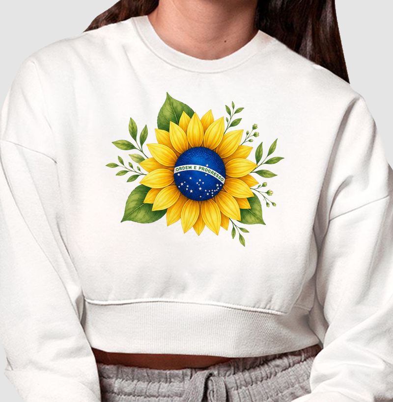 Camiseta Girassol Patriota