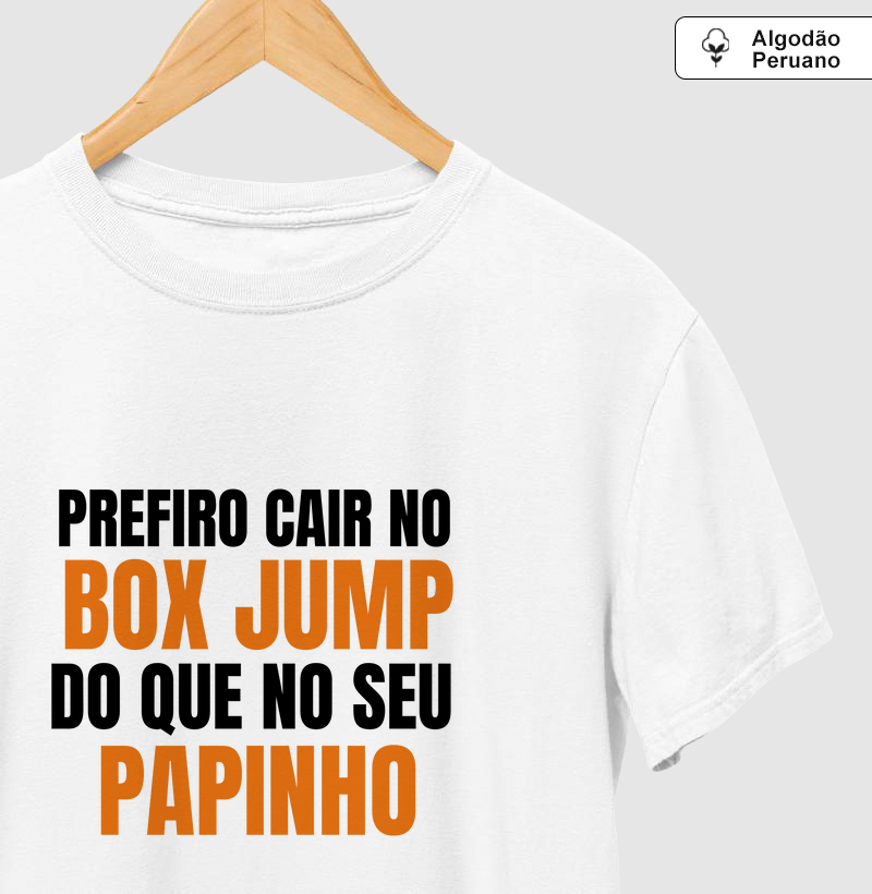 Camiseta em Algodão Peruano - Papinho
