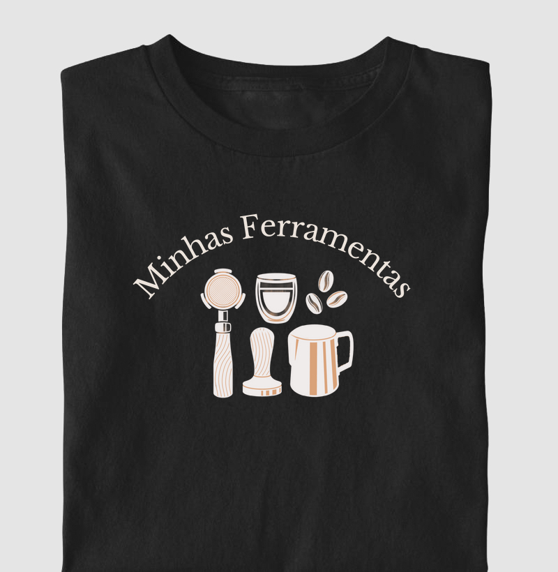 Camiseta Minhas Ferramentas Algodão Nacional