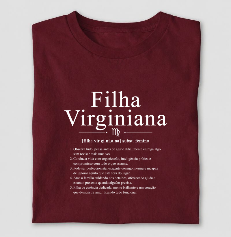 Filha virginiana (adulto) ♍