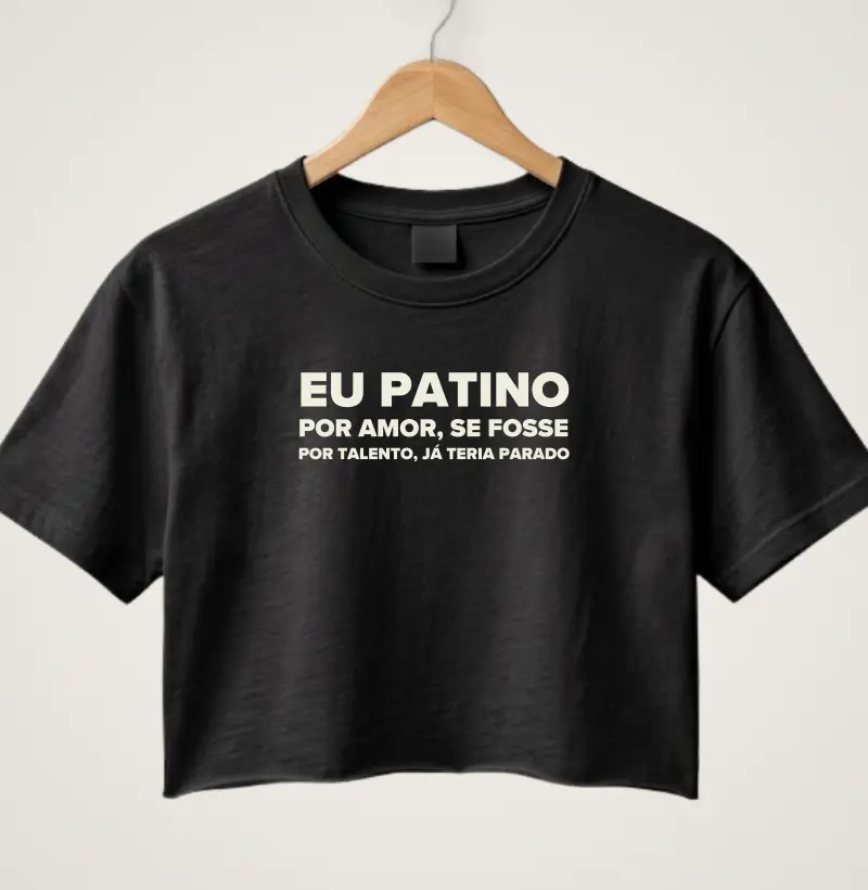 Não patino por talento