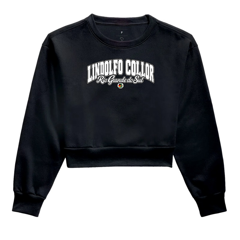 Lindolfo Collor – Rio Grande do Sul - Cropped Moletom