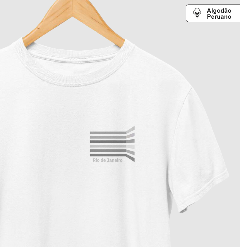 Camiseta Minimalista Formas RJ Owl Basic