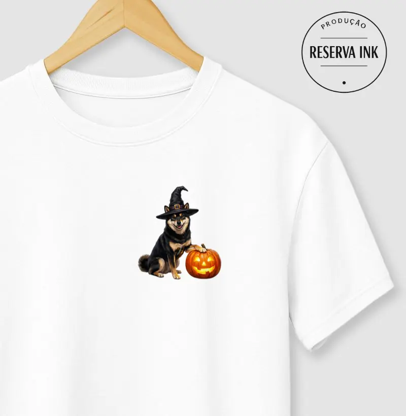 Shiba Inu Preto - Halloween