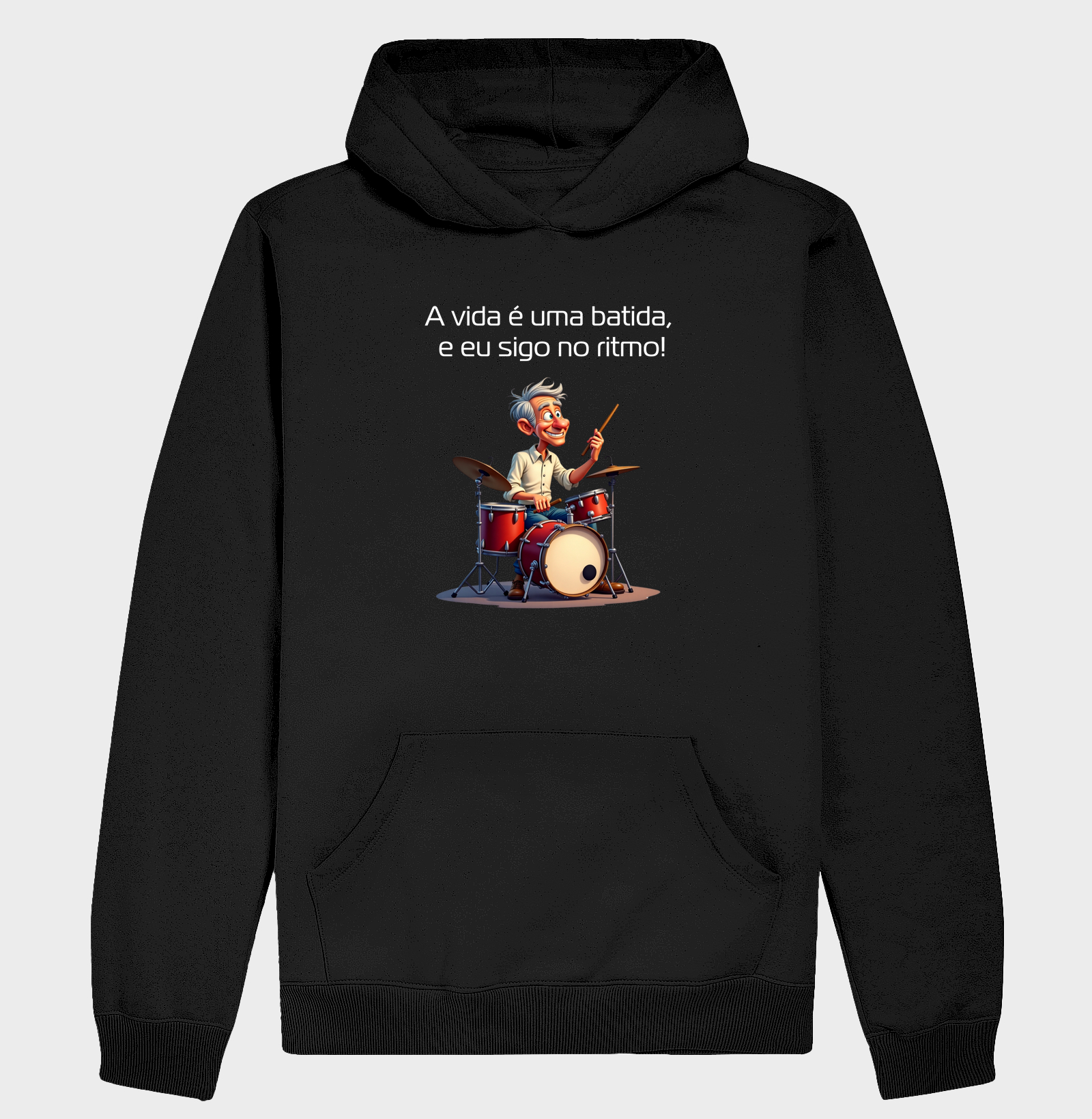 A vida é uma batida e eu sigo no ritmo