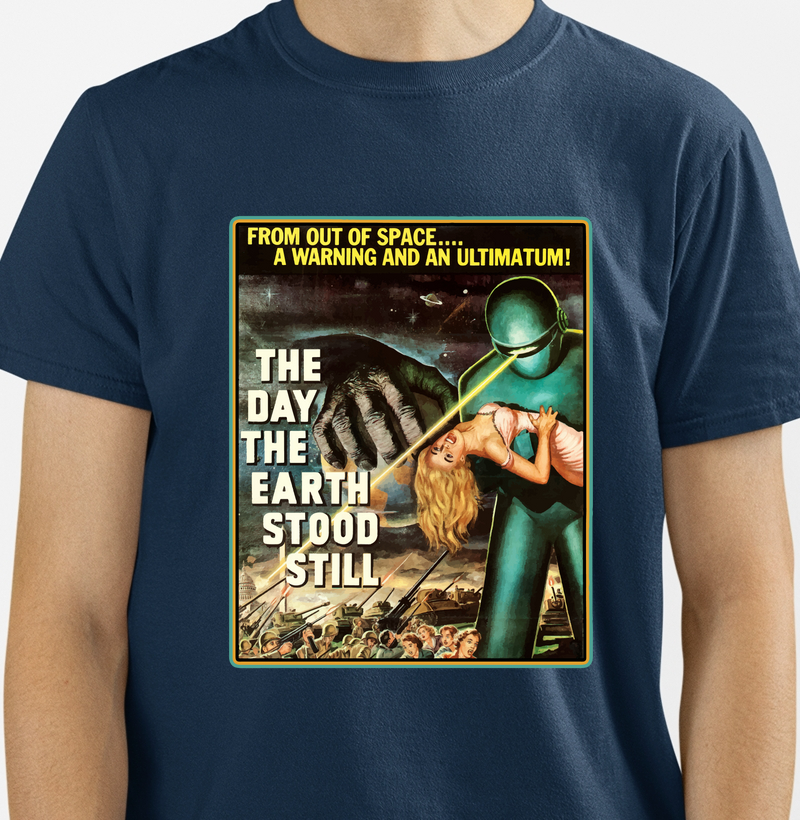 Camiseta The Day the Earth Stood Still | O Dia em que a Terra Parou | Vintage