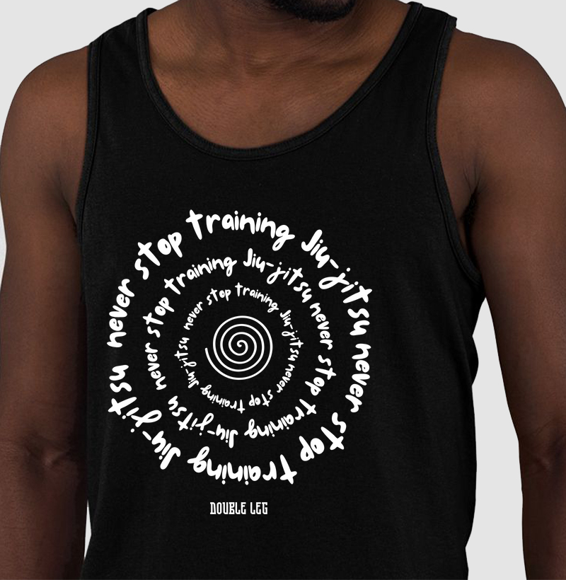Nunca pare de treinar Jiu-jitsu