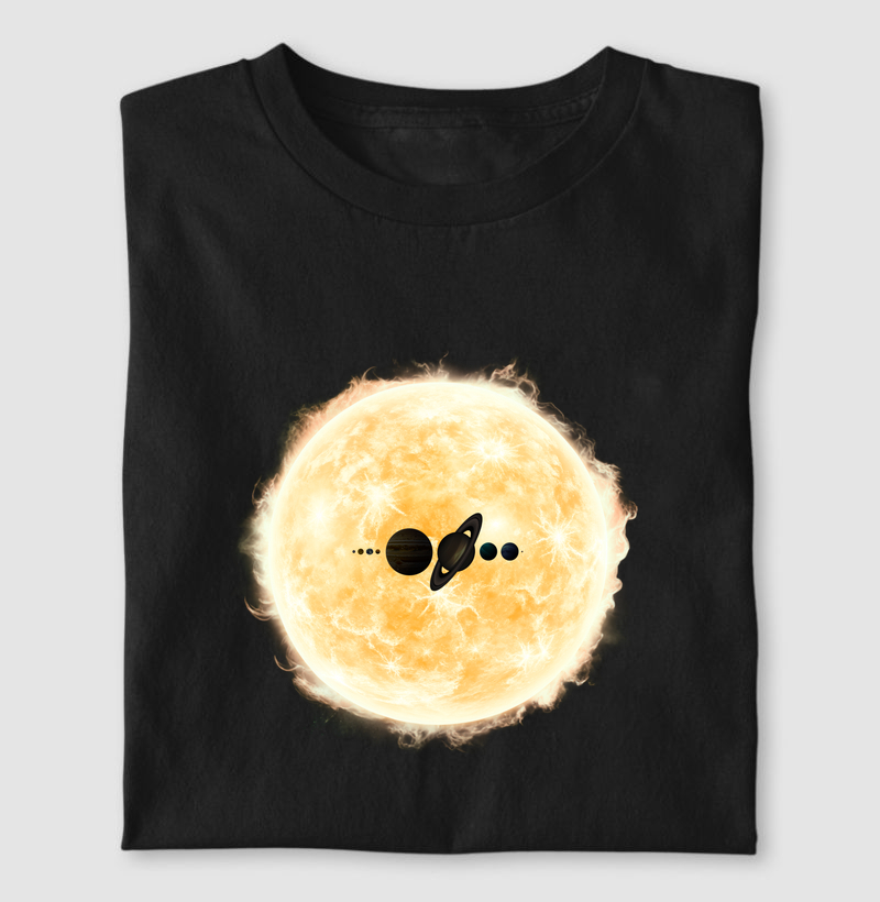 Solar System Proportional Sizes