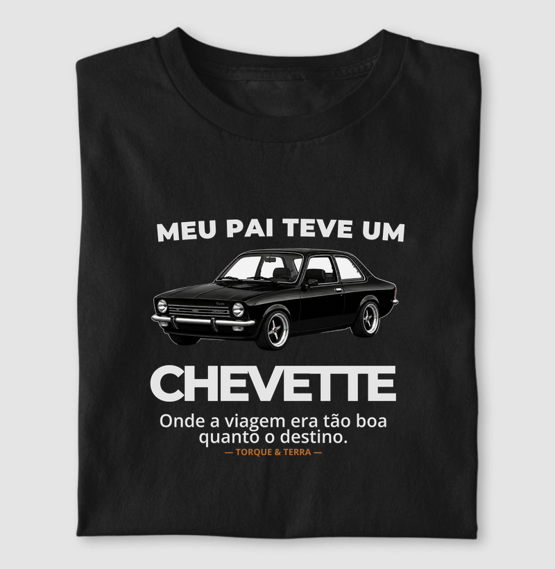 Meu pai teve um - CHEVETTE - preto
