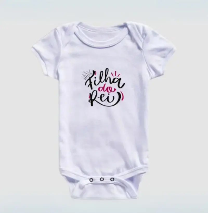 Menina - Filha do Rei (body infantil)