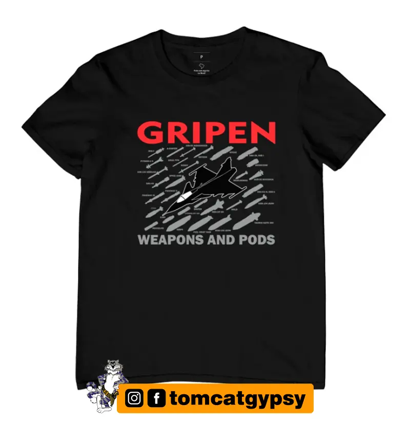 F-39 Gripen - Weapons and PODS