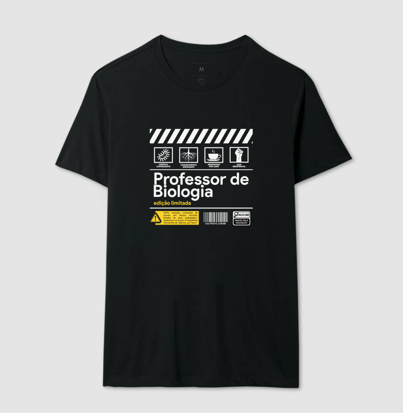 Professor de Biologia - Rótulo
