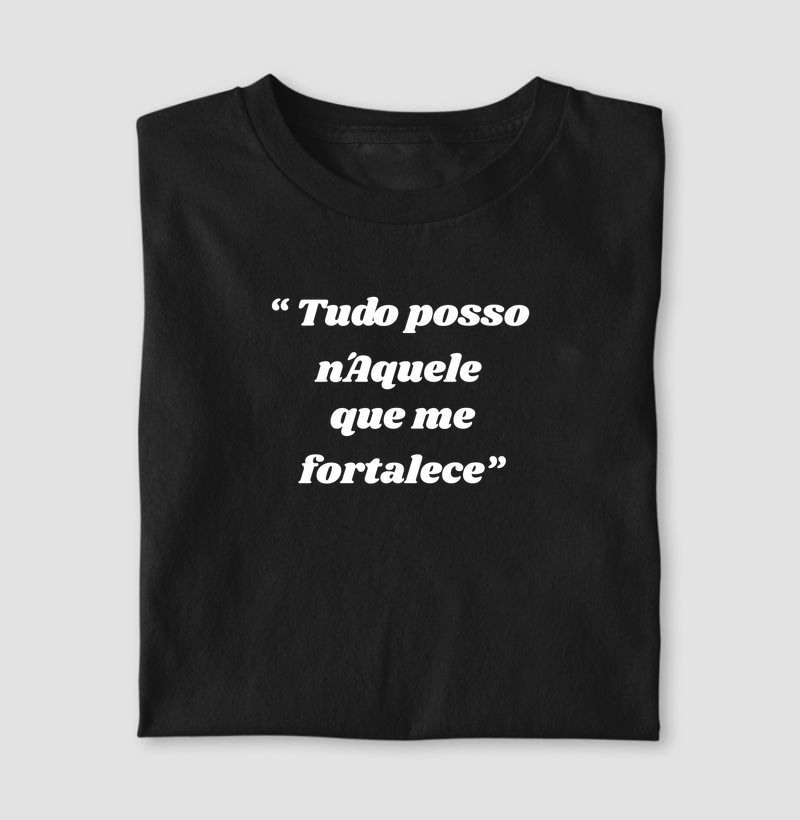 Camiseta Tudo Posso