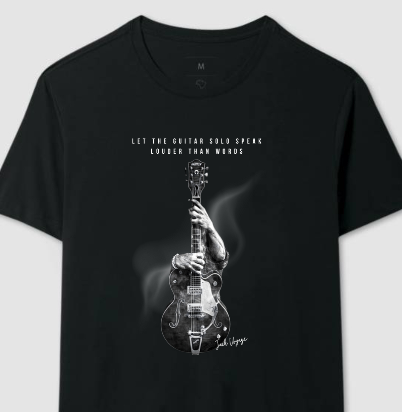 Deixe o solo de guitarra falar mais alto que palavras®