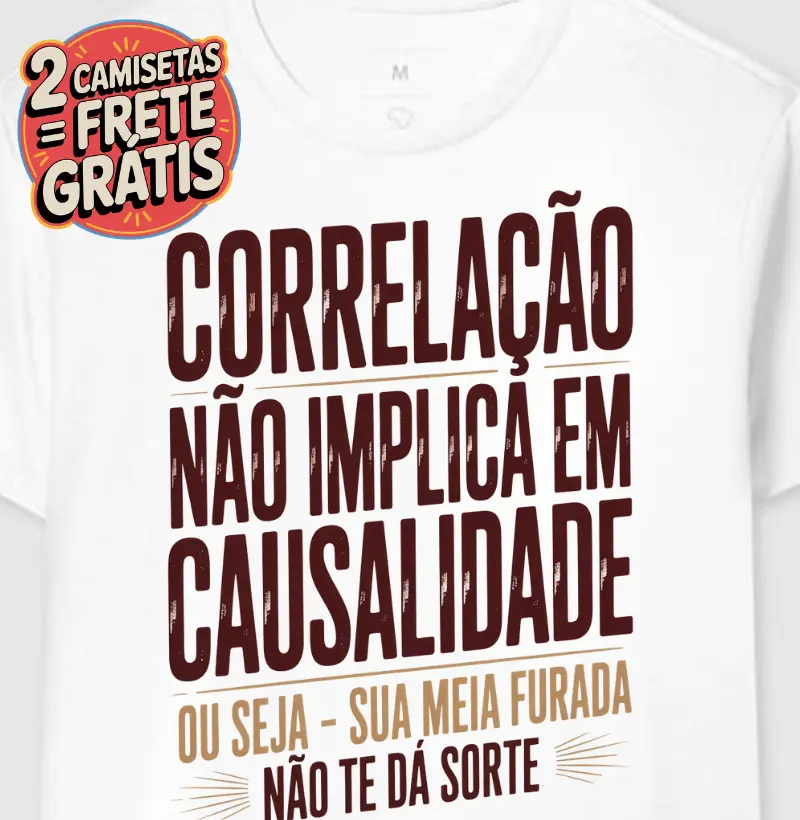 Correlação não implica em causalidade