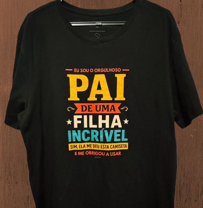 Eu sou o orgulhoso pai de uma filha incrível