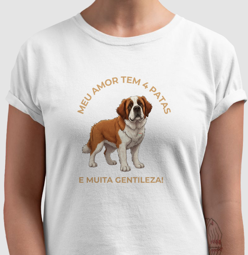 AMOR SÃO BERNARDO - Malha Peruana 