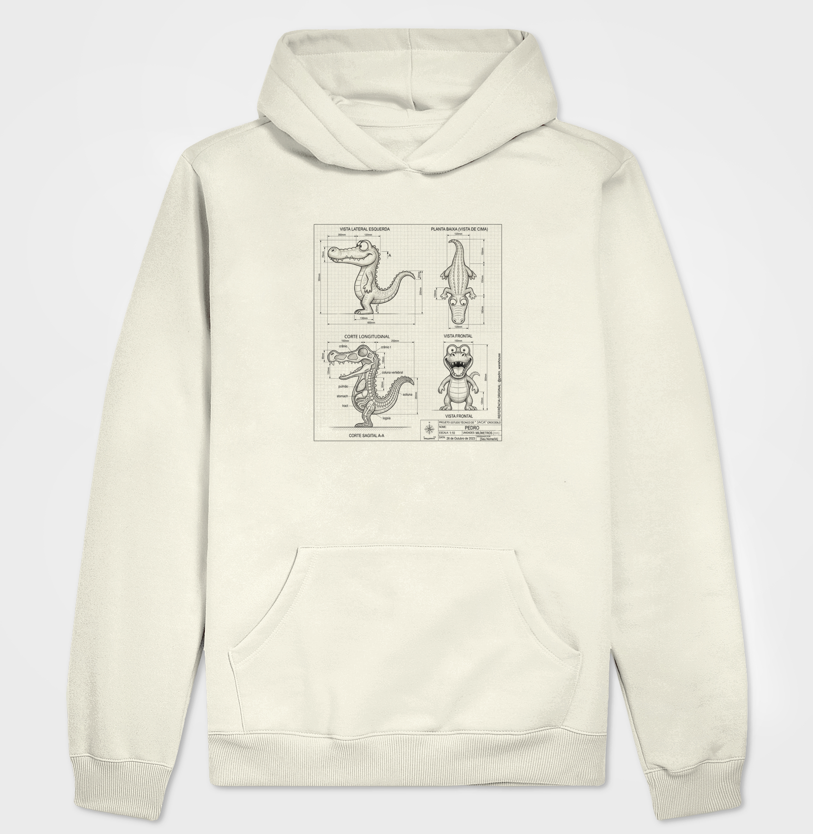 JACA - TÉCNICO - Hoodie Moletom