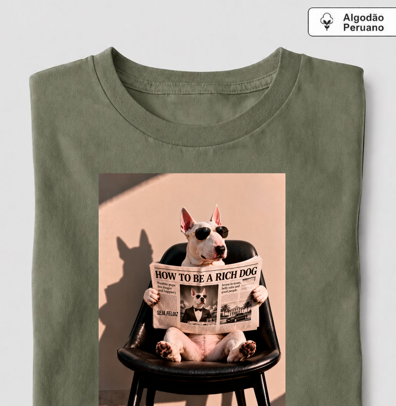 💸 How to Be a Rich Dog – Versão Bull Terrier 🐾👑