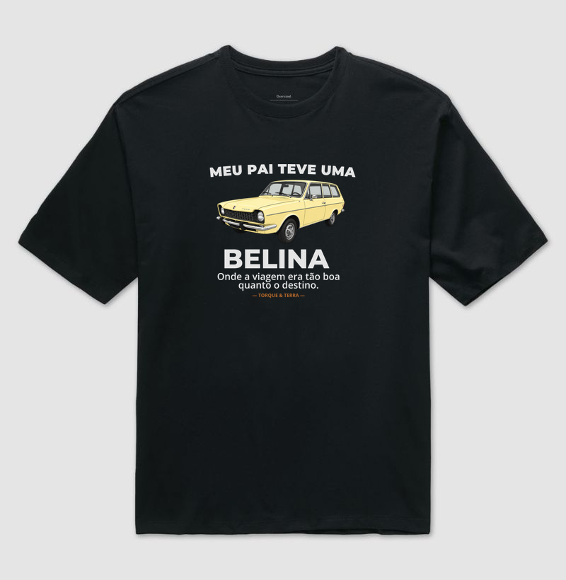 Meu pai teve uma - BELINA - amarelo claro