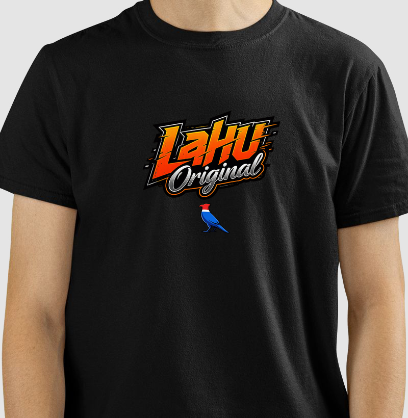  estilo moderno, minimalista e cheio de personalidade. Confeccionada em tecido leve e confortável, é perfeita para quem gosta de unir moda e autenticidade. A estampa Lahu dá aquele toque urbano e descolado, ideal para compor looks casuais e destacar sua identidade."