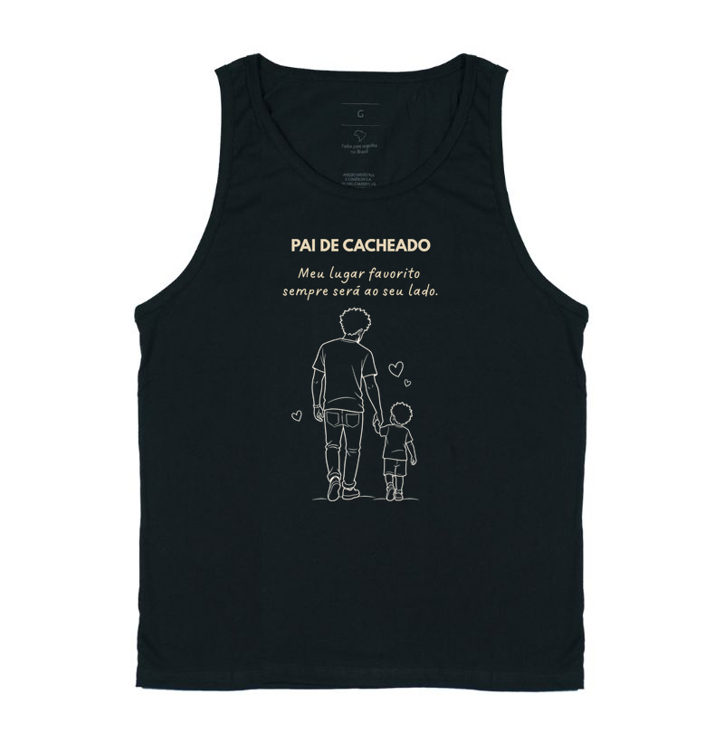 Pai de Cacheado – Meu lugar favorito sempre será ao seu lado.