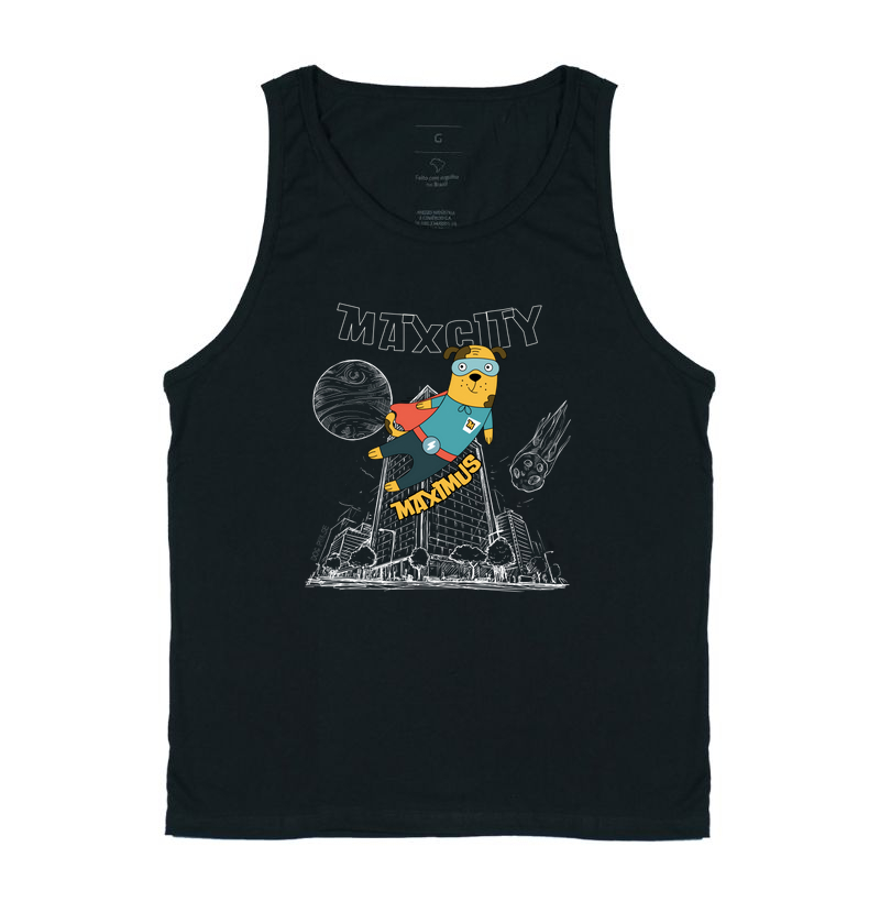 Camiseta Regata Dog Pulse Maximus - Max City