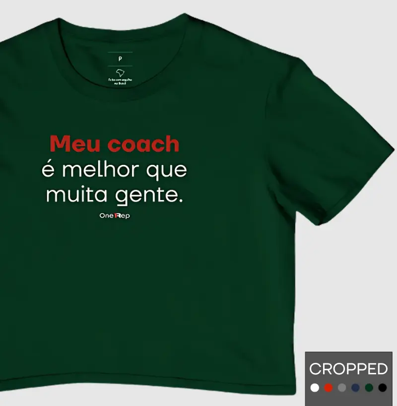 Meu coach é melhor que muita gente.