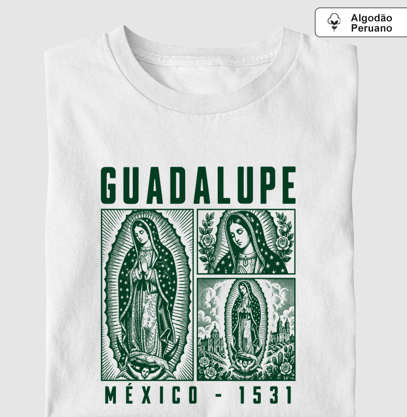 Guadalupe México 1531 - Algodão Peruano