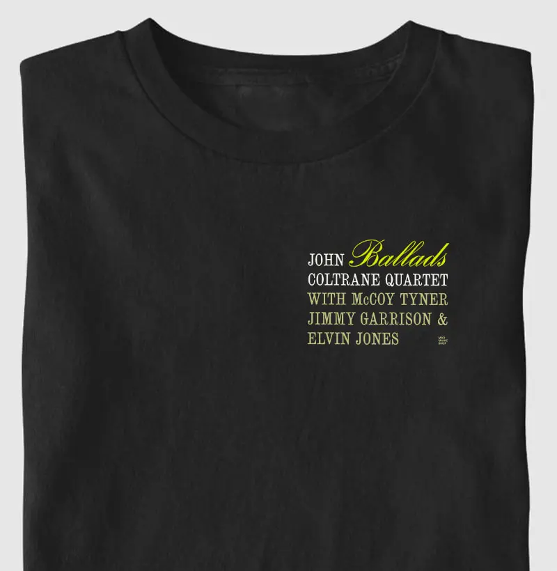 Ballads - John Coltrane - Camiseta